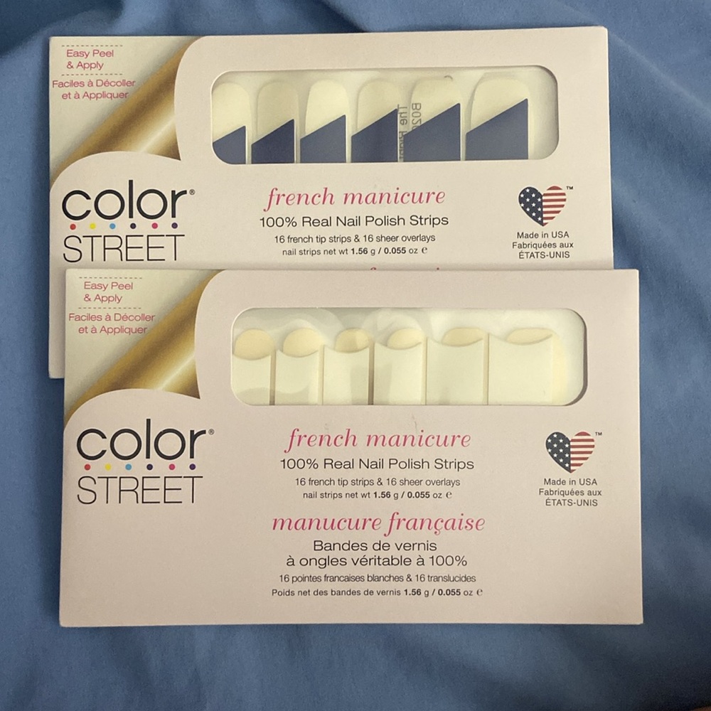 SOLD- 2 sets of French manicure nail polish strips